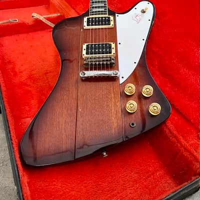 Greco Firebird V 1978 Tobacco sunburst bicentennial original vintage MIJ Japan fujigen image 3