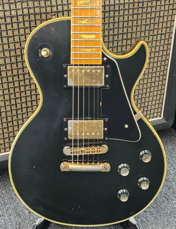 Gibson Les Paul Custom with Maple Fretboard 1976 - Ebony