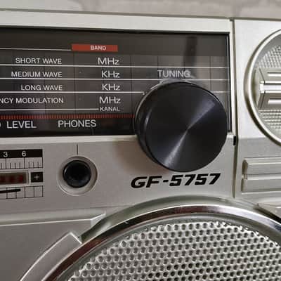 SHARP GF-5757 Rare Vintage Serviced Japan Cassette Deck Boombox Warranty image 7