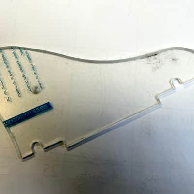 Unbranded Clear Pickguard hollowbody guitar image 5