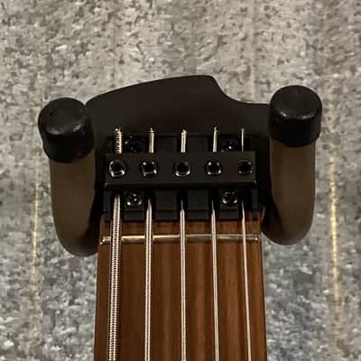 Cort Artisan Series Space Headless 5 String Bass Star Dust Black SPACE5SDB & Bag #8576 image 3