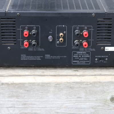 Onkyo m-506rs stereo power amplifier image 7