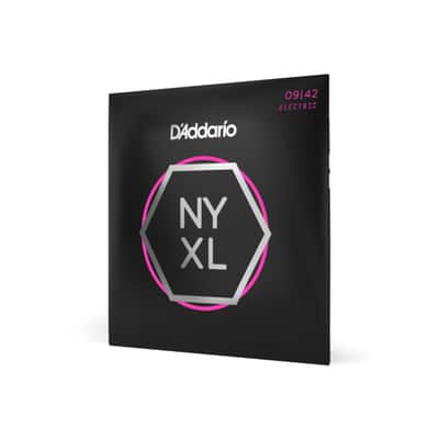 D'Addario NYXL0942 Super Light Electric Guitar Strings 9-42 image 1