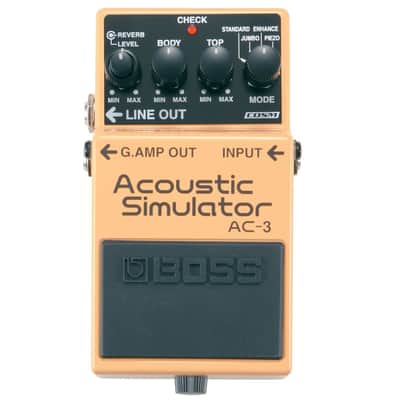 New Boss AC-3 Acoustic Simulator Guitar Effects Pedal image 1