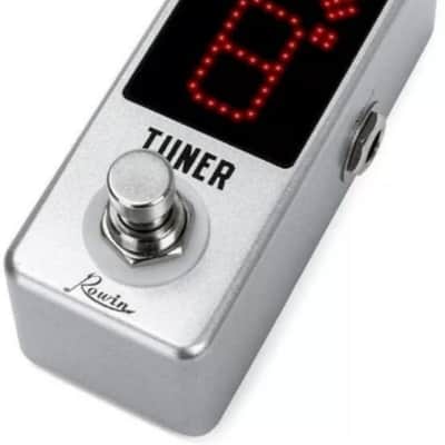 Rowin High Precision Guitar Chromatic Tuner Pedal Ture Bypas (Price includes the import duty for US buyer)s image 6