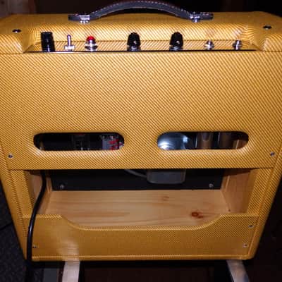 5F10 Tweed Harvard Clone 1x10" 10-12 Watts All Tube Amp Reproduction image 5