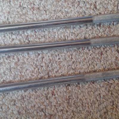 Pearl SET OF 3 Original FLOOR TOM LEG Japan VINTAGE 70s 80s  Maple Wood Fiberglass NOT COPIES image 10