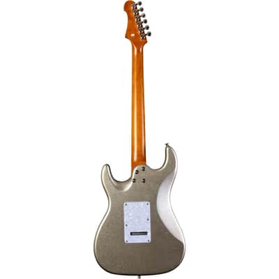 JET JS-500 SLS Electric Guitar Silver Sparkle image 2