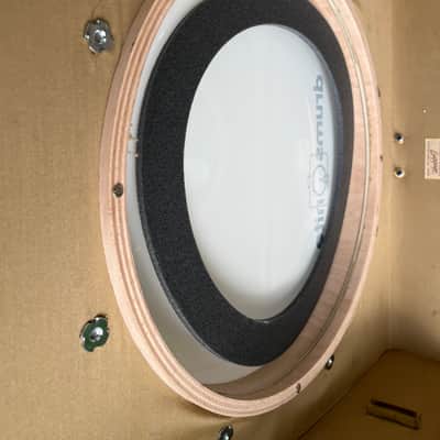 Drumsonite Vintage Samsonite Suitcase Kick Drum 16” – Unused image 7
