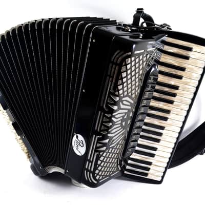 Immagine S.E.M Recanati “Piermaria Classique” Cassotto Accordion 120 Bass (41 Keys, LMMM) – Case, Brand New Straps, Musette – Certified + Video - 8