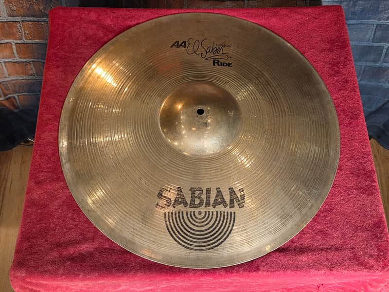 Sabian 20" AA El Sabor Ride Cymbal 2332g & Great Tone! image 1