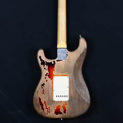 Fender Custom Shop Rory Gallagher Tribute Stratocaster from 2004 in 3-Color Sunburst with original Hardcase image 9