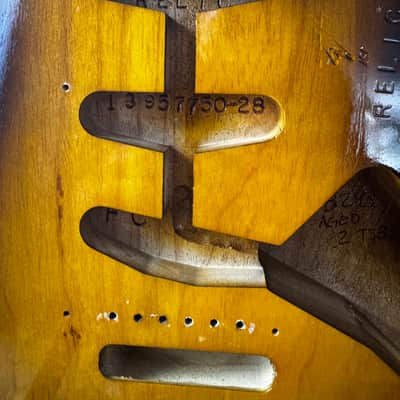 Fender Custom Shop 1955 LTD Ultra light Ash Body, Neck plate and COA image 5