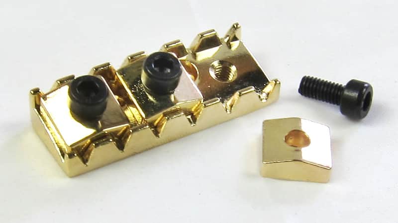 Floyd Rose® Type Locking Nut 42mm  / Wrench / Screws  GOLD New Uncle Willie Approved Free USA Ship image 1