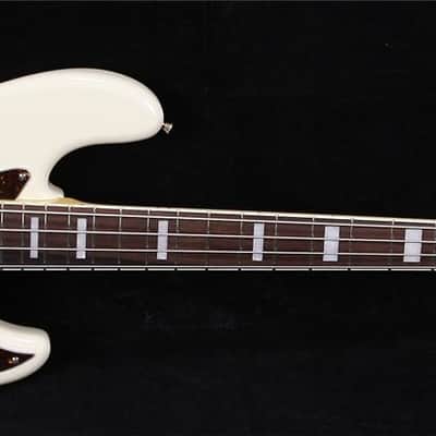 Fender FSR  Jazz 66 Reissue Japan Electric Bass Guitar 2013 Olympic White image 1