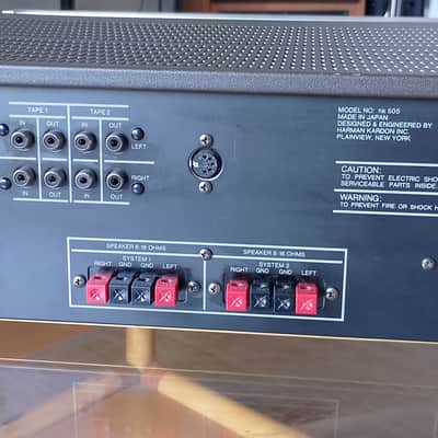Harman Kardon hk 505 Twin Powered DC Integrated HIFI Amplifier Bild 8