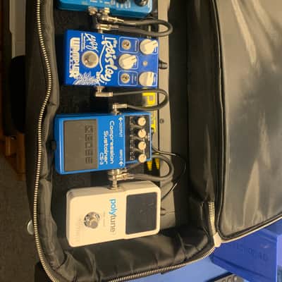 Pedaltrain Metro Pedalboard w/ Truetone CS6, Wampler Paisley Drive V1, Polytune 3, Flashback Delay image 4