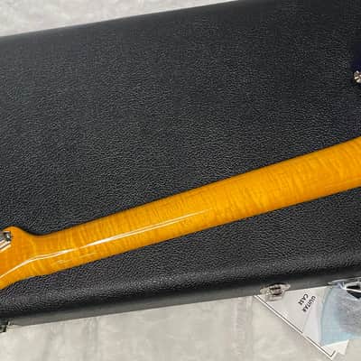 NEW! Fender Custom Shop Flamethrower Telecaster Custom - NOS - Modern Specs - Texas Special Pick-Ups - AAAA Flamed Neck - Purple Sparkle - Authorized Dealer - 7.8lbs - G07233 image 10