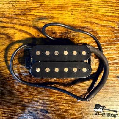 Electra MIJ Neck Humbucker *WORKS* w/ New Leads (1970s - Black) image 2