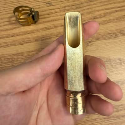 Otto Link Super Tone Master Metal Tenor Sax Mouthpiece - 6* 2010s - Gold image 3