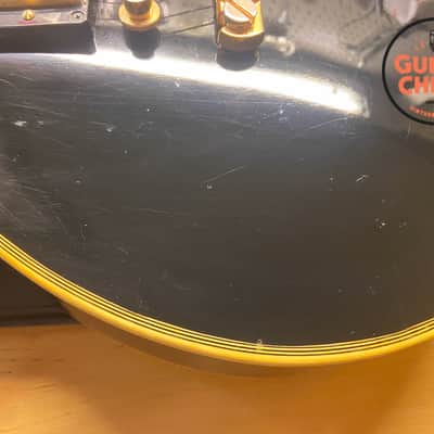 1992 Gibson Pre-Historic ’57 Les Paul Custom 3-Pickup Custom Shop Black Beauty w/ Chainsaw Case image 13