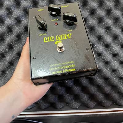Electro-Harmonix Big Muff Pi V8 (Black Russian) VINTAGE ALL ORIGINAL image 3