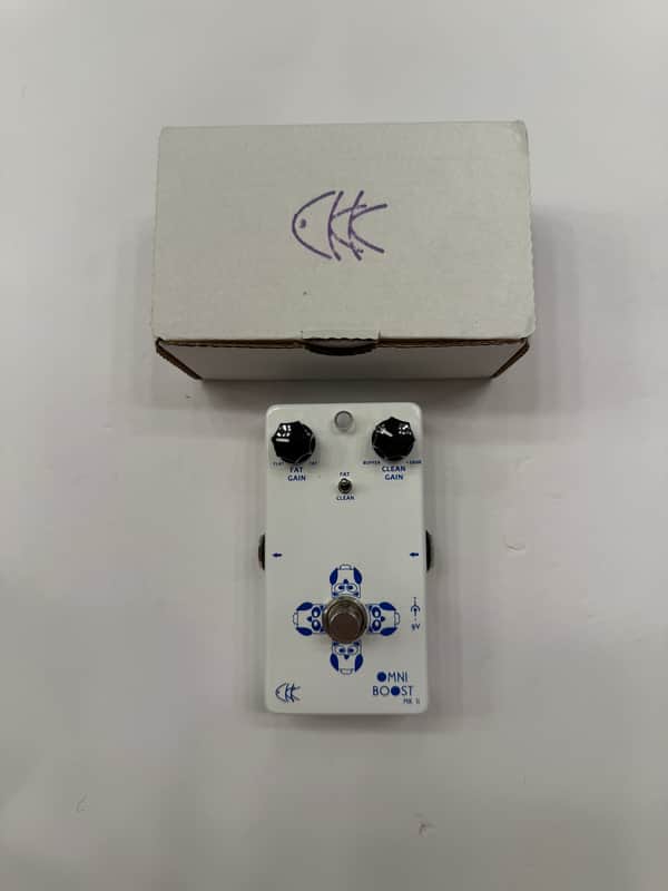 CKK Electronic Omni Boost Booster Omniboost Guitar Effect Pedal + Original Box image 1