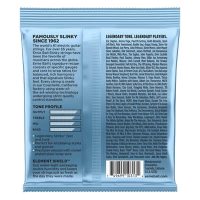 Ernie Ball 2212 Electric Guitar Strings (9.5-44) Primo Slinky image 2