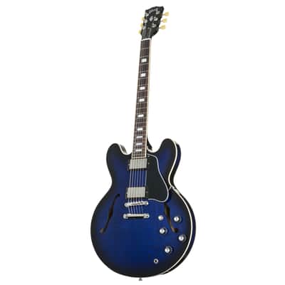 Gibson ES-335 Figured Deep Ocean Burst - Semi Acoustic Guitar image 8