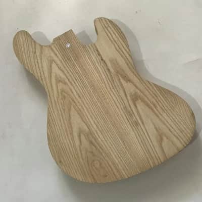 Lefty Ash Wood Unfinished Jazz Bass Style Body image 5