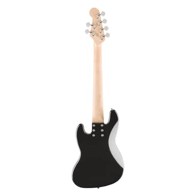 Squier Affinity Series Jazz Bass VI LRL Black Metallic - 6-String Electric Bass image 2