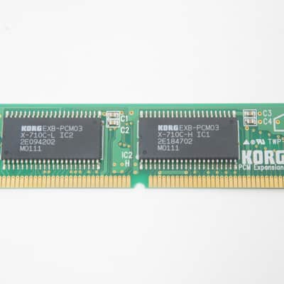 KORG EXB-PCM03 Future Loop Construction PCM Expansion Board w/ Floppy Disk image 3