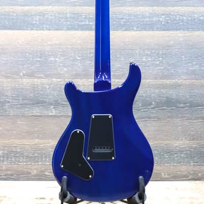 PRS SE Custom 24-08 Quilt Maple Top Lake Blue Electric Guitar w/Bag #H053854 image 3