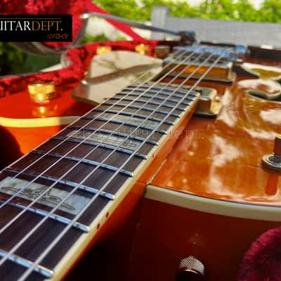 ✮BEAUTIFUL✮2007 Gretsch G-6120 DSV✮DYNASONICS✮BIGSBY✮Orange Stain✮ 7.0 LBS!✮OHSC image 7