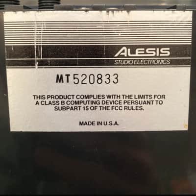 Alesis MMT-8 Multi-Track MIDI Recorder Sampler/Sequencer 1987 - 1992 - Grey image 4