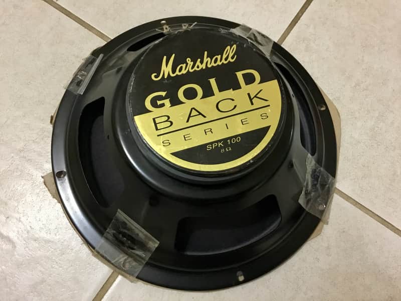 12" Marshall Gold Back Series 8 Ohms 100W Speaker image 1