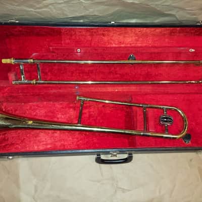 Reynolds Medalist Trombone, USA, Brass, with case and mouthpiece image 5