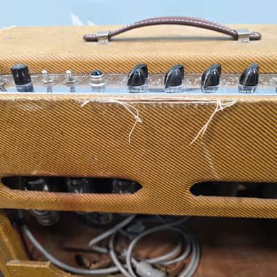 Fender 1957 Super Amp Narrow Panel 5E4 (624) USED *VINTAGE* image 9