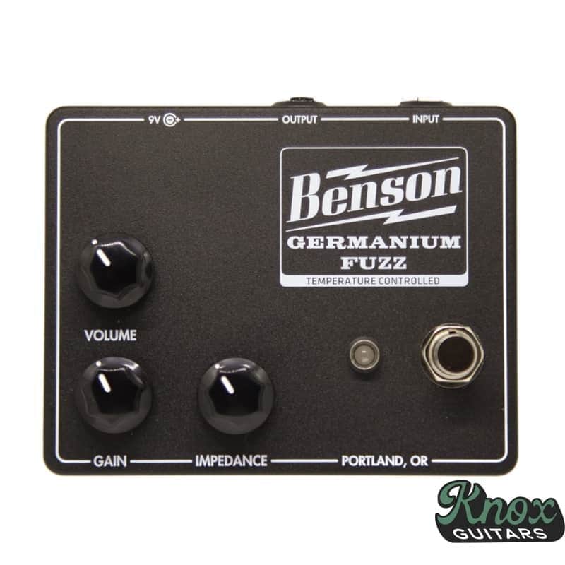 NEW Benson Amps Germanium Fuzz 2021 - Present - Studio Black image 1