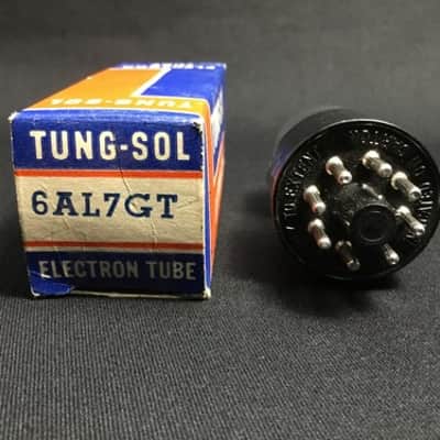 NOS TUNG-SOL 6AL7GT Magic Eye INDICATOR VACUUM TUBE USA Tested T.7219-D image 3