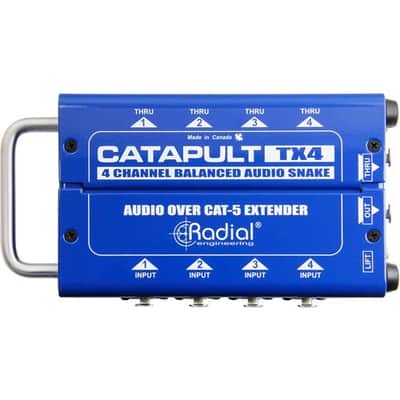 Radial Engineering Catapult TX4 4ch Transmitter w/ Balanced i/o image 2
