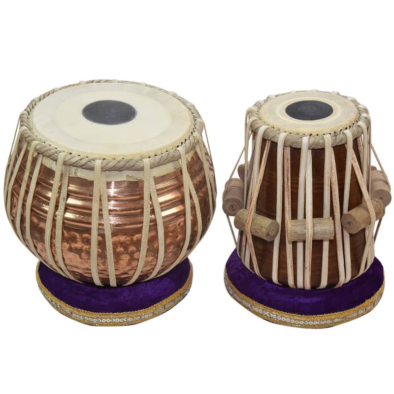 TAAL Professional 4KG Copper Tabla Set image 1