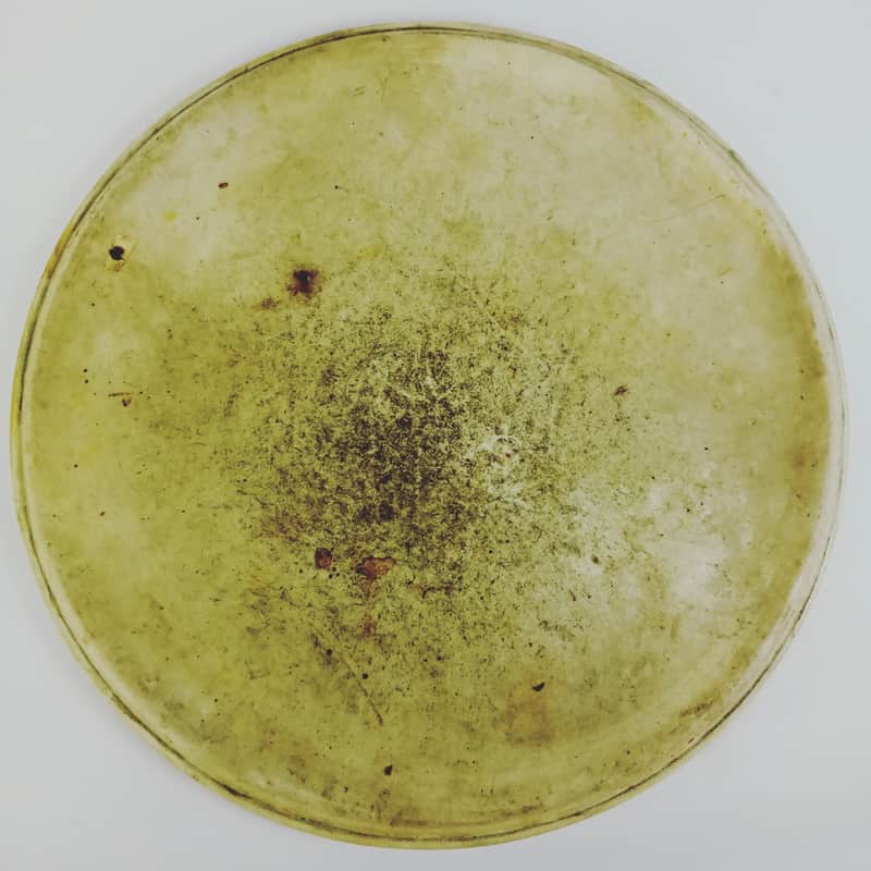 Gretsch/Rogers? 16" Floor Tom Drum Head Calf Skin Batter Vintage 40s-50s USA image 1