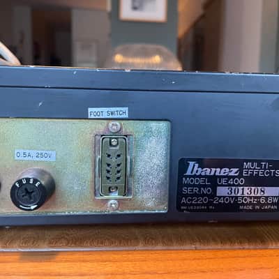 Ibanez UE400 Multi-Effects Rack with Foot Controller 1980 - 1984 - Black image 3