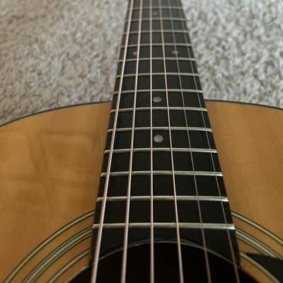 Fender Avalon California Series 1985-1992 MIK Natural Vintage Acoustic Guitar image 9