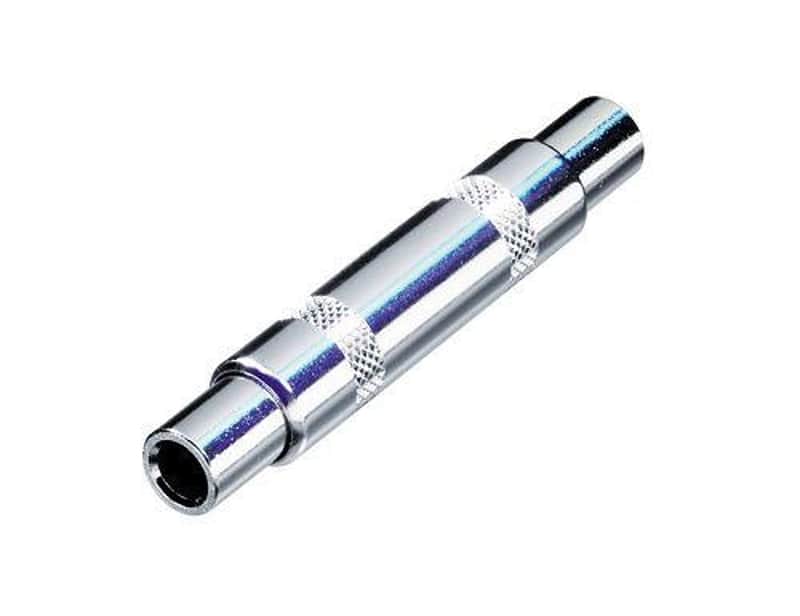 REAN NYS236 1/4" Female Mono to 1/4" Female Mono Coupler / Adapter image 1