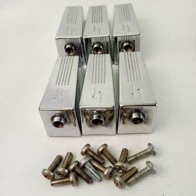 *Sonor 1x Floor/Tom/Bass/Snare Drum Lug Phonic/Champion Chrome Vintage 70s 1 7/8 image 9