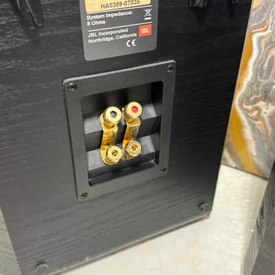 JBL L810 Studio L Series Black Bookshelf speakers Rare Home theater Left Right image 10
