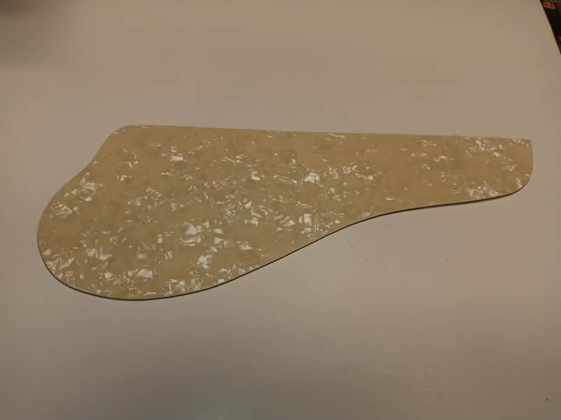 Retro Guitars Parchment Pearloid Vinyl Epiphone Style Pickguard image 1