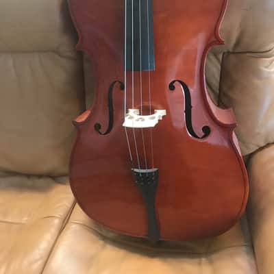 Merano MC Series Cello 4/4 Full size with Case, Bow and Strings. Sale Benefits Music Education Nonprofit! image 2
